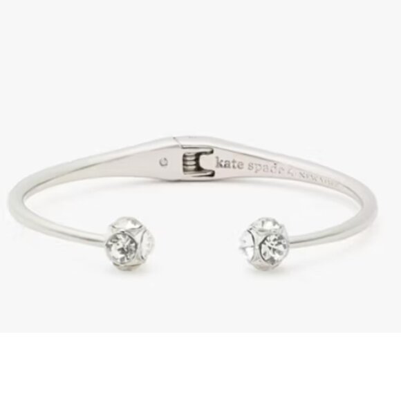 kate spade Jewelry - kate spade Lady Marmalade Open Cuff Silver NWT